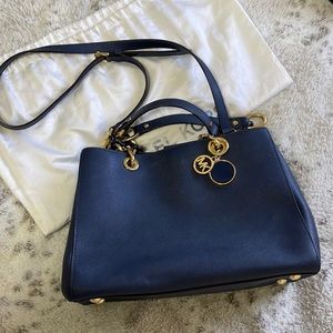 Michael Kors Cynthia MD Satchel Leather